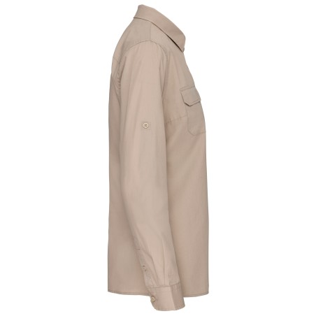 Ladies\\\' long sleeved safari shirt