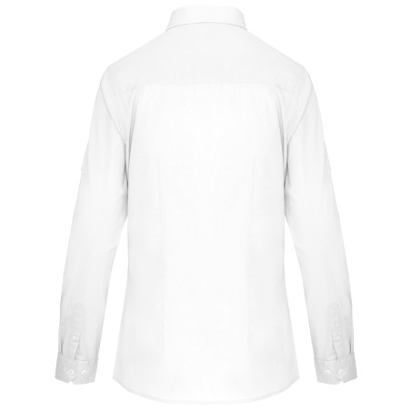 Camisa Safari manga larga mujer