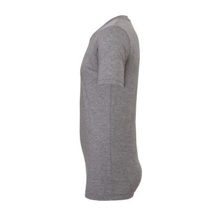 Camiseta cuello redondo hombre Heather