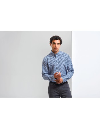Camisa Vichy con cuadros grandes