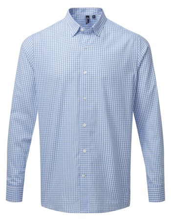 Camisa Vichy con cuadros grandes 2