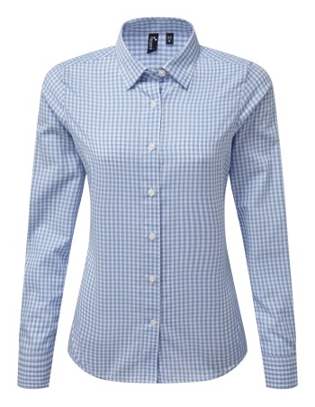 Camisa Vichy con cuadros grandes 2