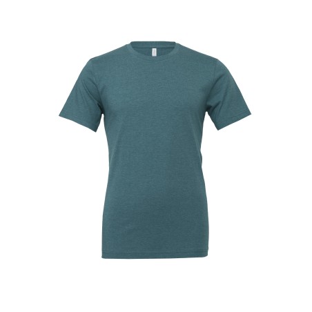 Camiseta cuello redondo hombre Heather