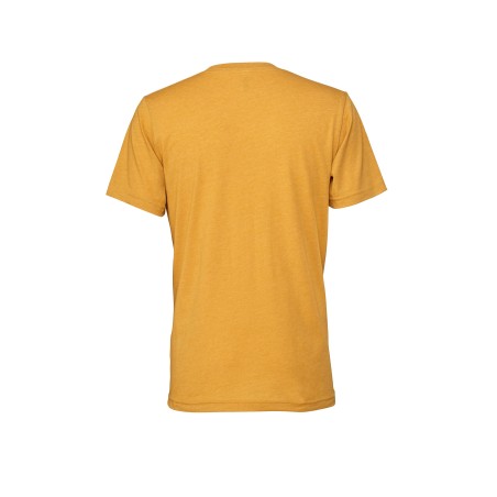 Camiseta cuello redondo hombre Heather