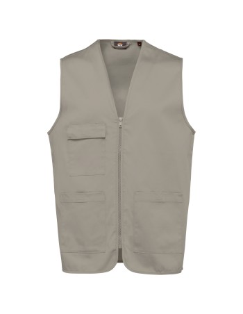 Unisex polycotton multi-pocket vest 2