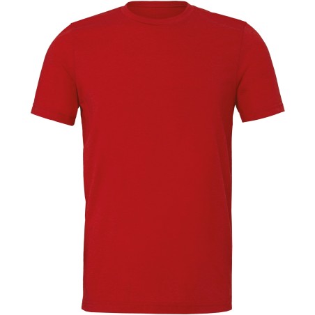 Camiseta cuello redondo hombre Heather