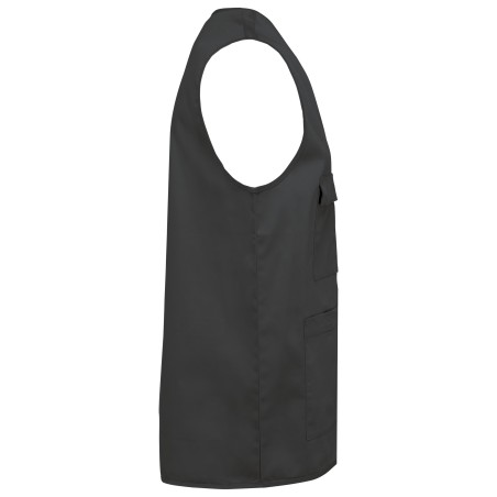 Unisex polycotton multi-pocket vest