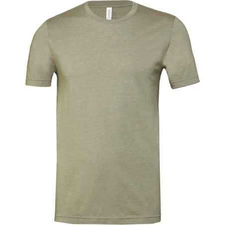 Camiseta cuello redondo hombre Heather