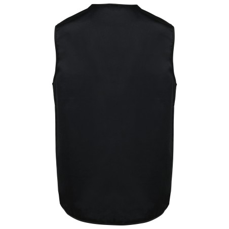 Unisex lined multi-pocket polycotton vest