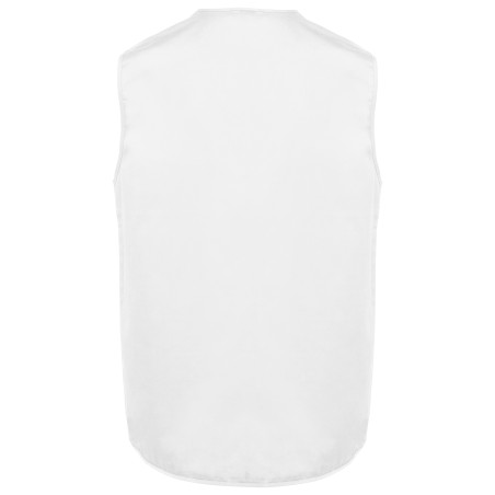 Chaleco polialgodón multibolsillos con forro  - Unisex