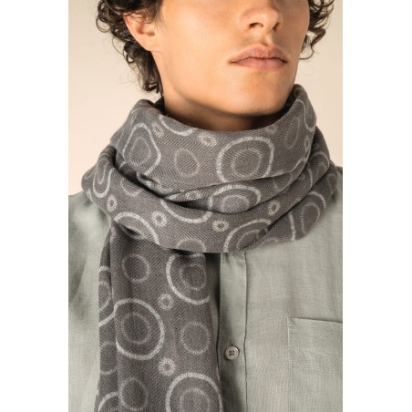 Fular con estampado