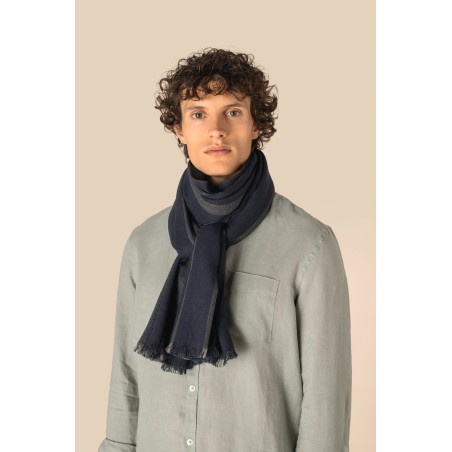 Fular a rayas unisex