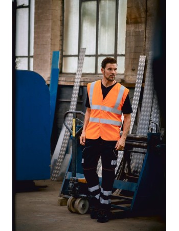 High Visibility, Anti-Static And Flame Retardant Gilet