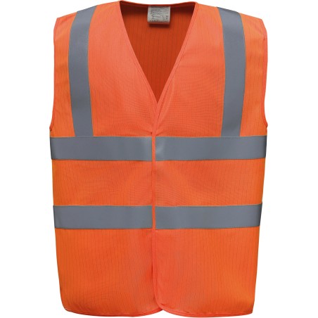 High Visibility, Anti-Static And Flame Retardant Gilet