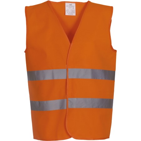Hi-Vis 2 Bands Waistcoat