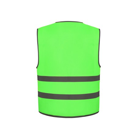 Gilet with Reflective Hem & Strips