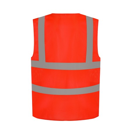 Hi-Vis Open Mesh Waistcoat