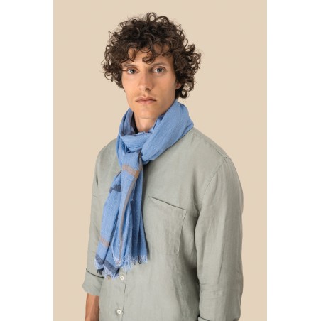 Fular a rayas unisex