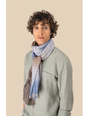 Fular a rayas unisex