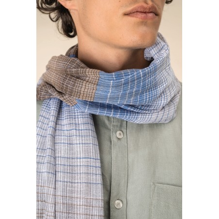 Fular a rayas unisex
