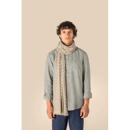 Fular con estampado unisex
