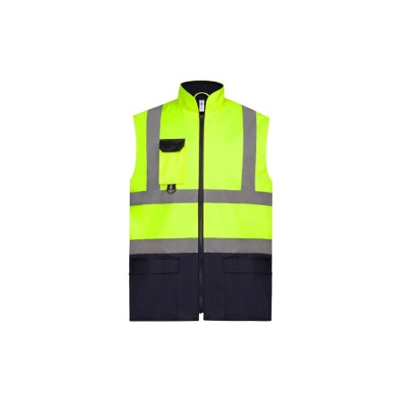 Hi-vis padded bodywarmer