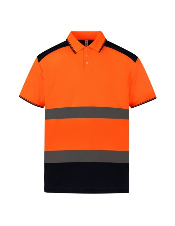 Polo Alta Visibilidad Bicolor 2