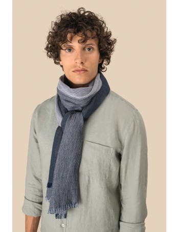 Fular con flecos unisex