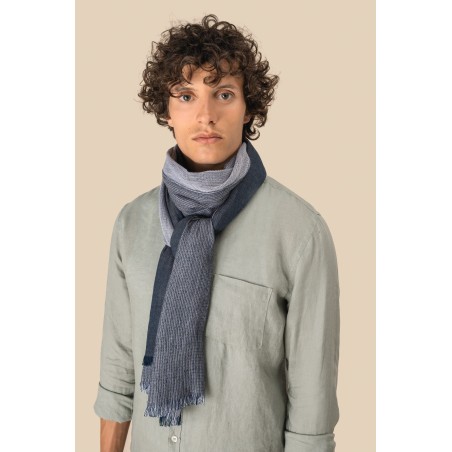 Fular con flecos unisex