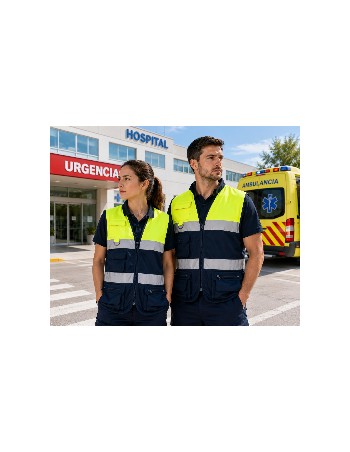CHALECO ALTA VISIBILIDAD SANITARIO 2