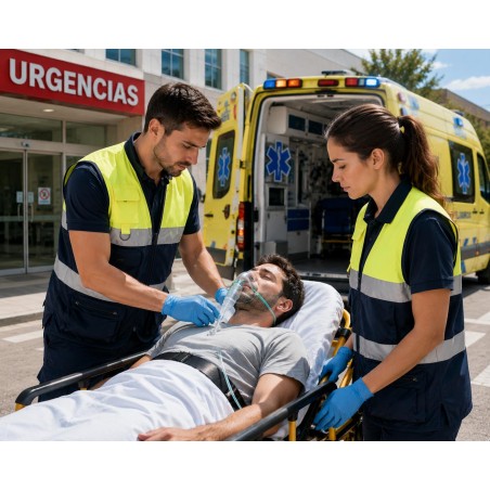 CHALECO ALTA VISIBILIDAD SANITARIO
