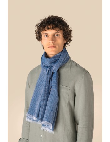 Fular con rayas unisex