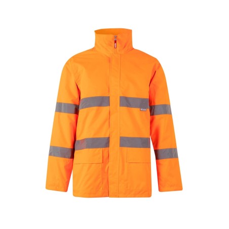 PARKA ALTA VISIBILIDAD BANDAS REFLECTANTES