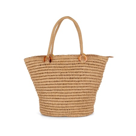 Shopper in vegetal fiber