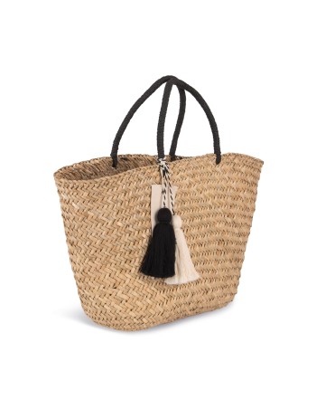 Shopper in vegetable fiber
