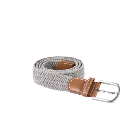 Braided elasticated belt