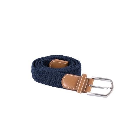Braided elasticated belt