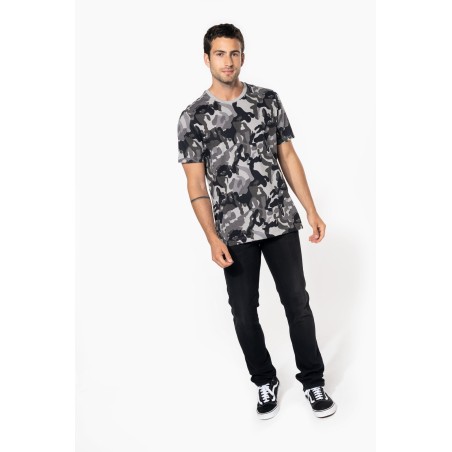 Camiseta camuflaje hombre