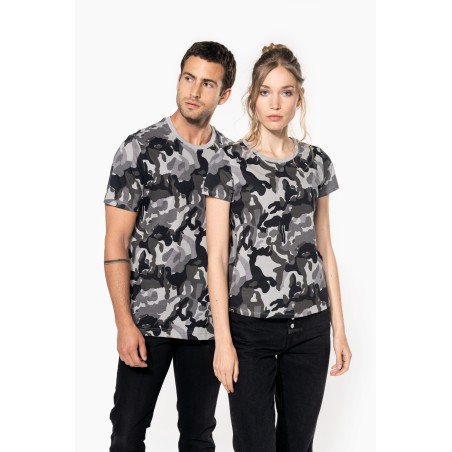 Camiseta camuflaje mujer