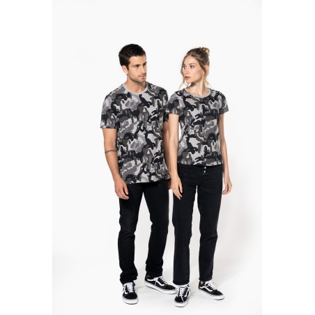 Camiseta camuflaje mujer