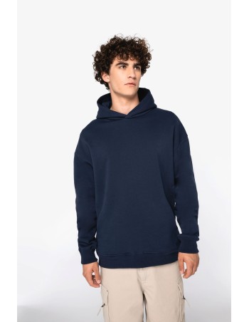 Sudadera ecorresponsable con capucha oversize unisex 2