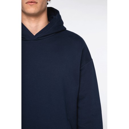 Eco-friendly unisex oversize hooded sweatshirt