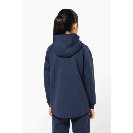 Chaqueta con capucha performance infantil