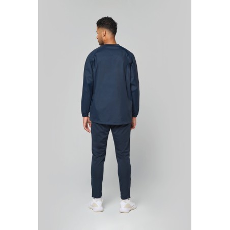 Chubasquero tipo sudadera multideporte unisex