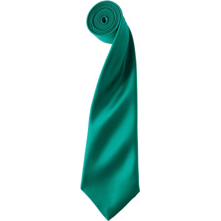 Satin colours tie