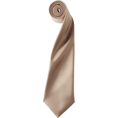 Satin colours tie