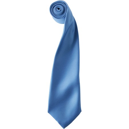Satin colours tie