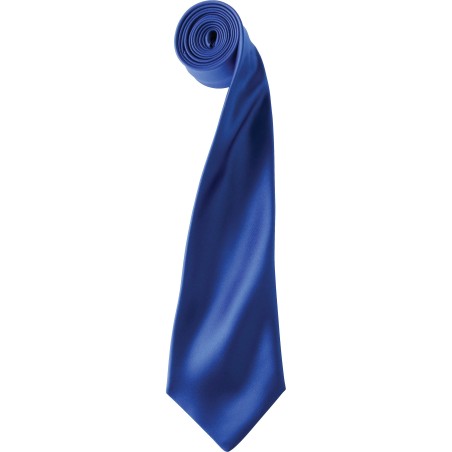 Satin colours tie
