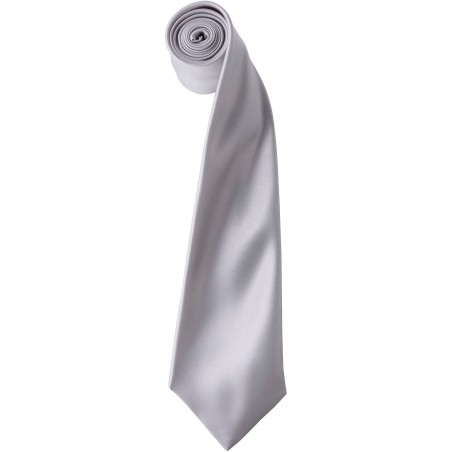 Satin colours tie