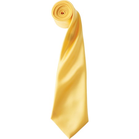 Satin colours tie